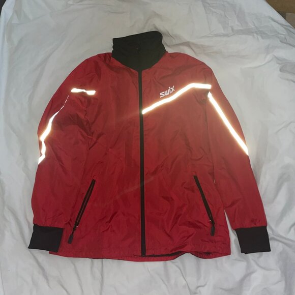 Swix Women's Red/Black Cross Country Ski Jacket Size L - Picture 2 of 8